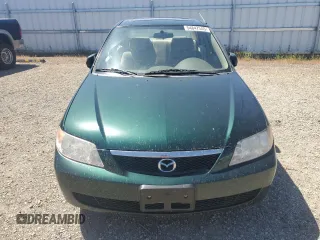 2002 Mazda Protege DX with VIN JM1BJ225121567924, listed as a Copart auction lot 54847545 with 93,653 mi miles and Salvage Title. Bid and sale history available at DreamBid. Image 5.