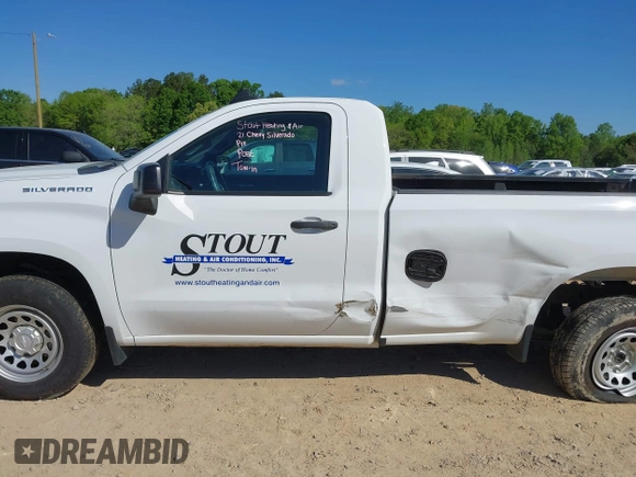 2021 Chevrolet Silverado 1500 Work Truck with VIN 3GCNWAEK3MG330737, listed as a IAAI auction lot 42027743 with 72,498 mi miles and . Bid and sale history available at DreamBid. Image 14.