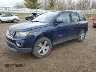 2016 Jeep Compass Latitude with VIN 1C4NJDEB9GD738788, listed as a Copart auction lot 53963875 with 124,781 mi miles and Clean Title. Bid and sale history available at DreamBid. Image 1.