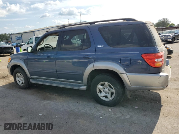 2002 Toyota Sequoia SR5 with VIN 5TDZT34A32S059921, listed as a Copart auction lot 53337395 with 214,776 mi miles and Clean Title. Bid and sale history available at carsss.com. Image 2.
