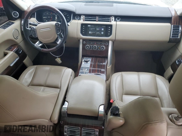 2016 Land Rover Range Rover with VIN SALGR2KF0GA319168, listed as a Copart auction lot 70199414 with 101,033 mi miles and Clean Title. Bid and sale history available at DreamBid. Image 8.