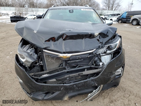 2020 Chevrolet Equinox Premier with VIN 2GNAXNEVXL6170967, listed as a Copart auction lot 87814785 with 49,385 mi miles and Salvage Title. Bid and sale history available at carsss.com. Image 5.