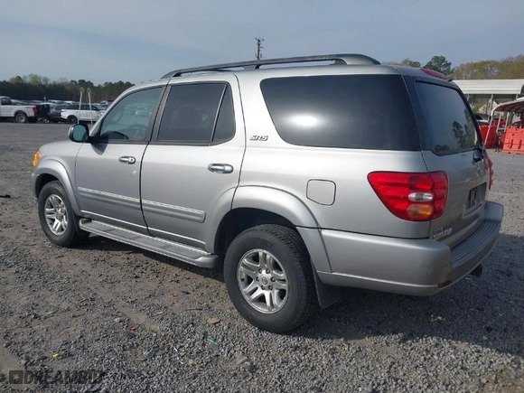 2004 Toyota Sequoia SR5 with VIN 5TDZT34A14S235027, listed as a IAAI auction lot 41853637 with 339,948 mi miles. Bid and sale history available at carsss.com. Image 3.