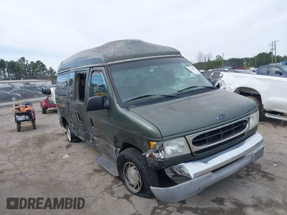 2002 Ford Econoline Passenger XL with VIN 1FMRE11L82HA83636, listed as a IAAI auction lot 41718025 with 153,581 mi miles and . Bid and sale history available at DreamBid. Image 6.