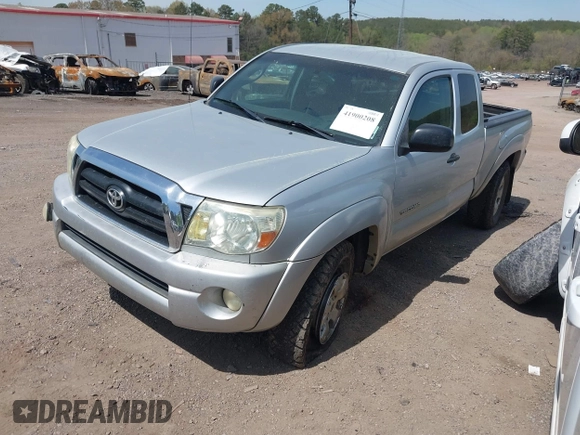 2007 Toyota Tacoma PreRunner with VIN 5TETU62N67Z427352, listed as a IAAI auction lot 41900208 with 167,616 mi miles. Bid and sale history available at carsss.com. Image 2.