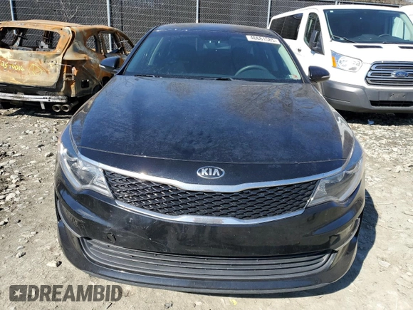 2017 Kia Optima LX with VIN KNAGT4L38H5154177, listed as a Copart auction lot 46681585 with 72,075 mi miles and Salvage Title. Bid and sale history available at carsss.com. Image 5.