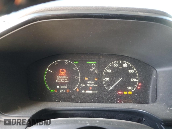 2024 Honda CR-V Sport with VIN 7FARS5H50RE007242, listed as a Copart auction lot 47623255 with 22,406 mi miles and Salvage Title. Bid and sale history available at DreamBid. Image 9.