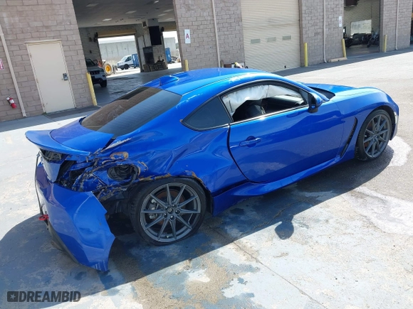 2023 Subaru BRZ Limited with VIN JF1ZDBE12P9703183, listed as a IAAI auction lot 42105992 with 18,784 mi miles. Bid and sale history available at carsss.com. Image 4.