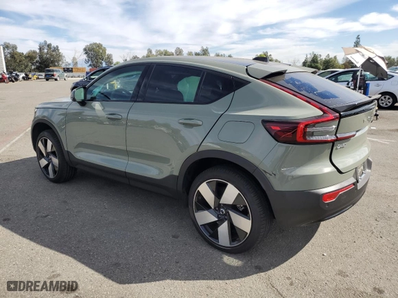2024 Volvo C40 Recharge Pure Electric Plus with VIN YV4ER3GLXR2106788, listed as a Copart auction lot 78535104 with 0 mi miles and Salvage Title. Bid and sale history available at carsss.com. Image 2.