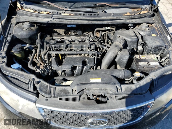2011 Kia Forte LX with VIN KNAFT4A2XB5344592, listed as a Copart auction lot 42009505 with 161,120 mi miles and Clean Title. Bid and sale history available at carsss.com. Image 11.