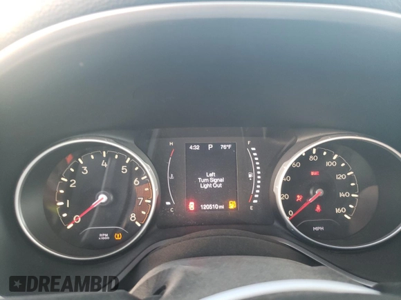 2017 Jeep Compass Sport with VIN 3C4NJCAB2HT690739, listed as a Copart auction lot 85103254 with 120,510 mi miles and Salvage Title. Bid and sale history available at carsss.com. Image 9.