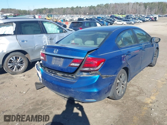 2014 Honda Civic Sedan EX with VIN 19XFB2F87EE013503, listed as a IAAI auction lot 41700839 with 400,000 mi miles. Bid and sale history available at carsss.com. Image 4.