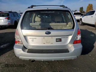 2007 Subaru Forester X with VIN JF1SG63697H714329, listed as a Copart auction lot 79270954 with 177,894 mi miles and Salvage Title. Bid and sale history available at carsss.com. Image 6.