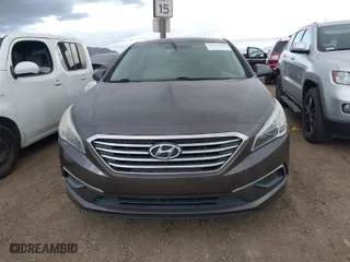 2017 Hyundai Sonata SE with VIN 5NPE24AF0HH457481, listed as a IAAI auction lot 41742853 with 107,932 mi miles. Bid and sale history available at carsss.com. Image 12.
