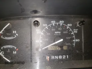 1993 Ford F-150 with VIN 1FTEX14N2PKB50753, listed as a Copart auction lot 61099185 with 144,074 mi miles and Salvage title. Bid and sale history available at DreamBid. Image 9.