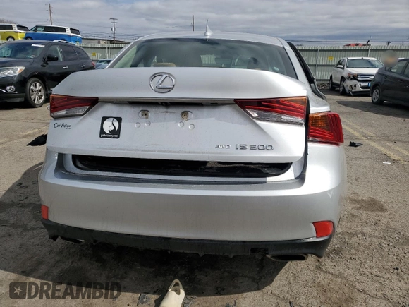 2019 Lexus IS 300 with VIN JTHC81D29K5034224, listed as a Copart auction lot 47721675 with Not provided miles and Salvage title. Bid and sale history available at DreamBid. Image 6.