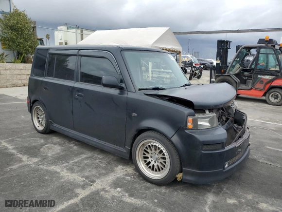 2006 Scion xB with VIN JTLKT334964049316, listed as a Copart auction lot 48767475 with 271,686 mi miles and Salvage Title. Bid and sale history available at carsss.com. Image 4.