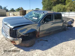 2014 Chevrolet Silverado 1500 LT with VIN 1GCUKREC7EF194341, listed as a Copart auction lot 75795304 with Not Provided miles and Salvage Title. Bid and sale history available at DreamBid. Image 1.