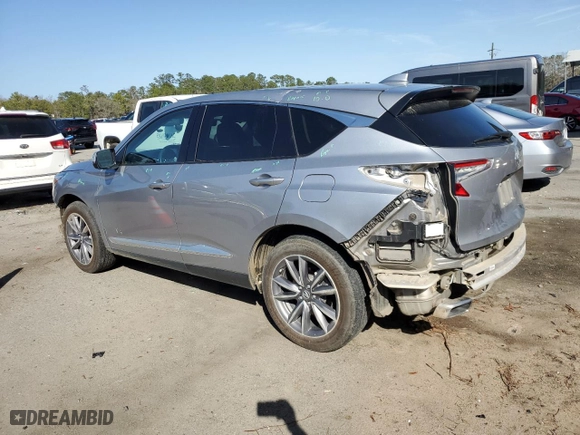 2022 Acura RDX w/Technology Package with VIN 5J8TC1H55NL004868, listed as a Copart auction lot 44748655 with 27,133 mi miles and Salvage Title. Bid and sale history available at carsss.com. Image 2.