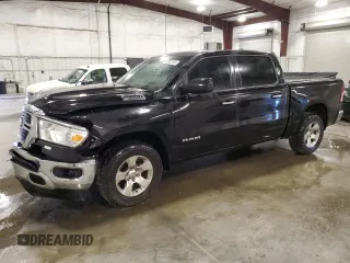 2019 Ram 1500 Big Horn with VIN 1C6SRFFT4KN649509, listed as a Copart auction lot 61992195 with 112,584 mi miles and Non repairable. Bid and sale history available at DreamBid. Image 1.