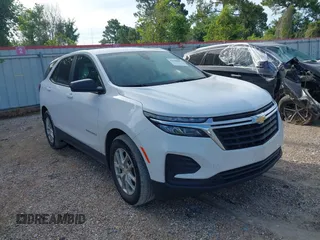 2023 Chevrolet Equinox LS with VIN 3GNAXHEG2PL267407, listed as a IAAI auction lot 42599083 with 39,548 mi miles and . Bid and sale history available at DreamBid. Image 1.