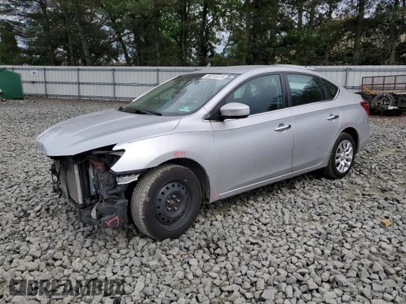 2017 Nissan Sentra SV с VIN 3N1AB7APXHY302774, выставлен на аукционе Copart как лот 58315375 с пробегом 83 975 миль миль и Списание • Salvage title. История ставок и продаж доступна на DreamBid. Изображение 1.
