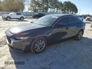 2021 Mazda 3 S with VIN 3MZBPAAL6MM254248, listed as a Copart auction lot 80658484 with 46,838 mi miles and Salvage title. Bid and sale history available at DreamBid. Image 1.