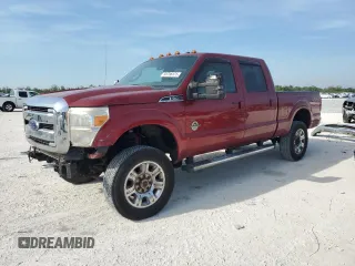 2015 Ford F-350 Platinum with VIN 1FT8W3BT1FEA61377, listed as a Copart auction lot 50756575 with Not Provided miles and Salvage Title. Bid and sale history available at DreamBid. Image 1.