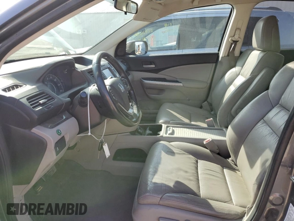 2013 Honda CR-V EX-L with VIN 2HKRM4H74DH673208, listed as a Copart auction lot 48687945 with 208,018 mi miles and Salvage Title. Bid and sale history available at carsss.com. Image 7.