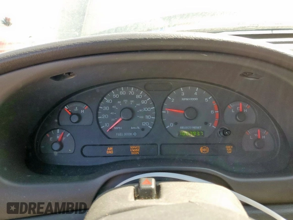 2002 Ford Mustang Standard with VIN 1FAFP40432F139383, listed as a Copart auction lot 52171375 with 100,793 mi miles and Salvage Title. Bid and sale history available at carsss.com. Image 9.