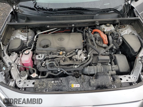 2021 Toyota RAV4 Hybrid XSE with VIN 4T3E6RFV4MU055936, listed as a Copart auction lot 60861175 with 62,922 mi miles and Salvage title. Bid and sale history available at DreamBid. Image 12.