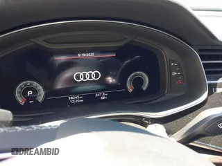 2022 Audi Q8 Premium with VIN WA1AVBF13ND024823, listed as a IAAI auction lot 42263184 with 38,245 mi miles and . Bid and sale history available at DreamBid. Image 15.