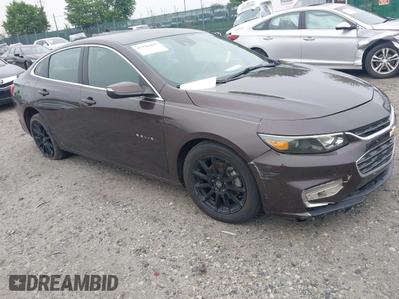2016 Chevrolet Malibu LT with VIN 1G1ZE5STXGF180486, listed as a IAAI auction lot 42166425 with 188,851 mi miles and . Bid and sale history available at DreamBid. Image 1.