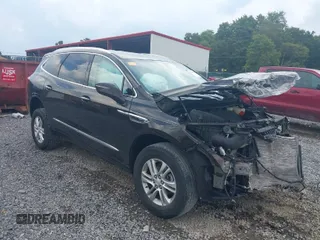 2018 Buick Enclave Essence with VIN 5GAERBKWXJJ267975, listed as a IAAI auction lot 40226654 with 66,290 mi miles and . Bid and sale history available at carsss.com. Image 1.