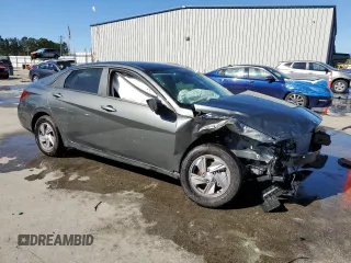 2025 Hyundai Elantra SE with VIN KMHLL4DG5SU860163, listed as a Copart auction lot 49265235 with 859 mi miles and Salvage title. Bid and sale history available at DreamBid. Image 4.