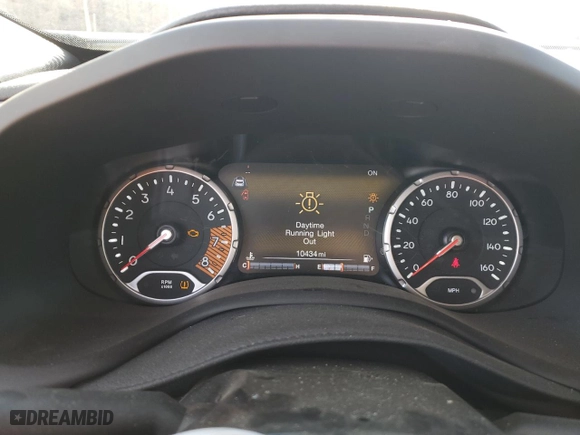 2023 Jeep Renegade Upland with VIN ZACNJDB1XPPP38812, listed as a Copart auction lot 41519485 with 10,434 mi miles and Salvage Title. Bid and sale history available at carsss.com. Image 9.