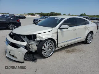 2014 Chevrolet Impala LT z VIN 1G1115SL7EU112583, wystawiony jako Copart lot #57552785 z przebiegiem 119 944 mil mil oraz Szkoda całkowita • Salvage title. Historia ofert i sprzedaży dostępna na DreamBid. Obrazek 1.