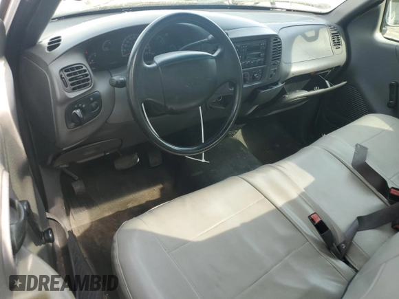 2002 Ford F-150 XL with VIN 1FTRF17262NA10489, listed as a Copart auction lot 50413885 with 203,093 mi miles and Salvage Title. Bid and sale history available at carsss.com. Image 8.
