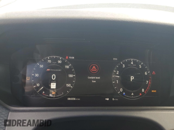 2018 Land Rover Range Rover Velar R-Dynamic SE with VIN SALYL2RX0JA736026, listed as a Copart auction lot 56858285 with 84,356 mi miles and Salvage title. Bid and sale history available at DreamBid. Image 9.