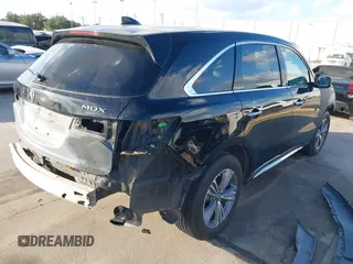 2019 Acura MDX with VIN 5J8YD4H33KL005886, listed as a IAAI auction lot 40896098 with 153,512 mi miles. Bid and sale history available at carsss.com. Image 4.