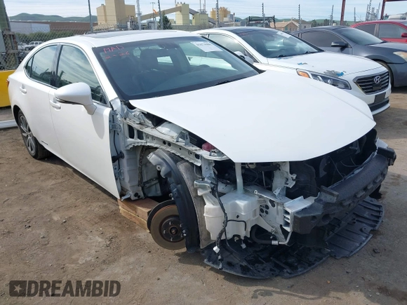 2016 Lexus ES 300h with VIN JTHBW1GG4G2114905, listed as a IAAI auction lot 41674486 with 185,835 mi miles and . Bid and sale history available at DreamBid. Image 1.