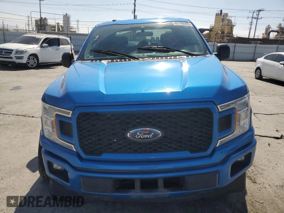 2019 Ford F-150 XL with VIN 1FTEW1CP7KKC69686, listed as a Copart auction lot 49140595 with 96,446 mi miles and Salvage Title. Bid and sale history available at carsss.com. Image 5.