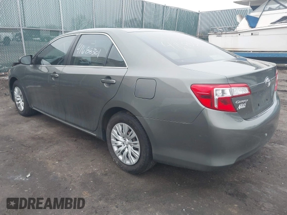 2012 Toyota Camry L with VIN 4T1BF1FK7CU528875, listed as a IAAI auction lot 41688301 with 107,694 mi miles. Bid and sale history available at carsss.com. Image 3.