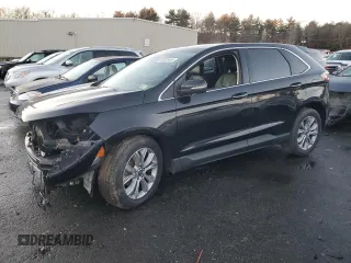 2019 Ford Edge Titanium z VIN 2FMPK3K97KBB02933, wystawiony jako Copart lot #86355554 z przebiegiem 49 383 mil mil oraz Szkoda całkowita • Salvage title. Historia ofert i sprzedaży dostępna na DreamBid. Obrazek 1.
