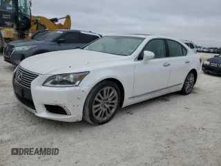 2016 Lexus LS 460 with VIN JTHCL5EF6G5026953, listed as a Copart auction lot 74252394 with Not provided miles and Salvage title. Bid and sale history available at DreamBid. Image 1.