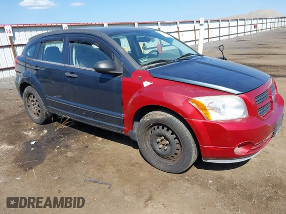 2007 Dodge Caliber SXT with VIN 1B3HB48B77D108825, listed as a IAAI auction lot 42096558 with 144,978 mi miles and . Bid and sale history available at DreamBid. Image 1.