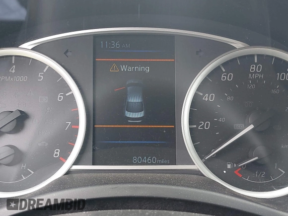 2019 Nissan Sentra SV with VIN 3N1AB7AP7KL618363, listed as a IAAI auction lot 42094721 with 80,460 mi miles and . Bid and sale history available at DreamBid. Image 7.