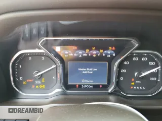 2021 GMC Sierra 3500HD Denali z VIN 1GT49WEY3MF113372, wystawiony jako Copart lot #74920824 z przebiegiem 26 900 mil mil oraz Szkoda całkowita • Salvage title. Historia ofert i sprzedaży dostępna na DreamBid. Obrazek 9.
