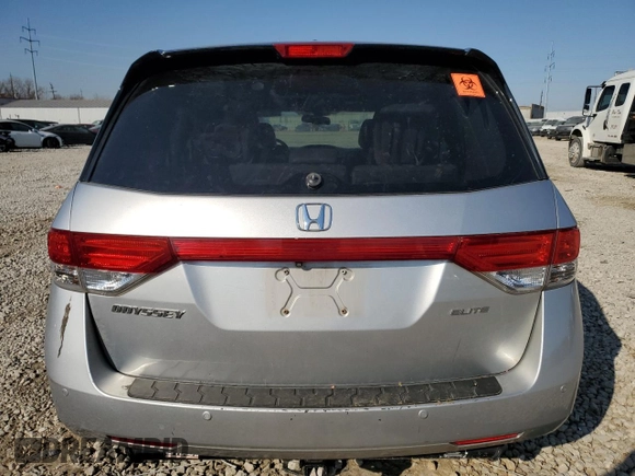 2014 Honda Odyssey Touring with VIN 5FNRL5H93EB132189, listed as a Copart auction lot 48622355 with Not Provided miles and Salvage Title. Bid and sale history available at carsss.com. Image 6.