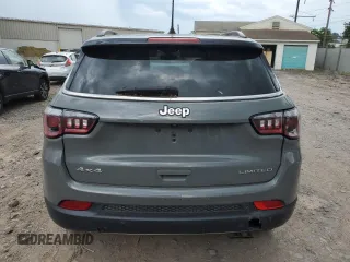 2020 Jeep Compass Limited z VIN 3C4NJDCB4LT216383, wystawiony jako Copart lot #63049845 z przebiegiem 45 712 mil mil oraz Czysty tytuł • Clean title. Historia ofert i sprzedaży dostępna na DreamBid. Obrazek 6.